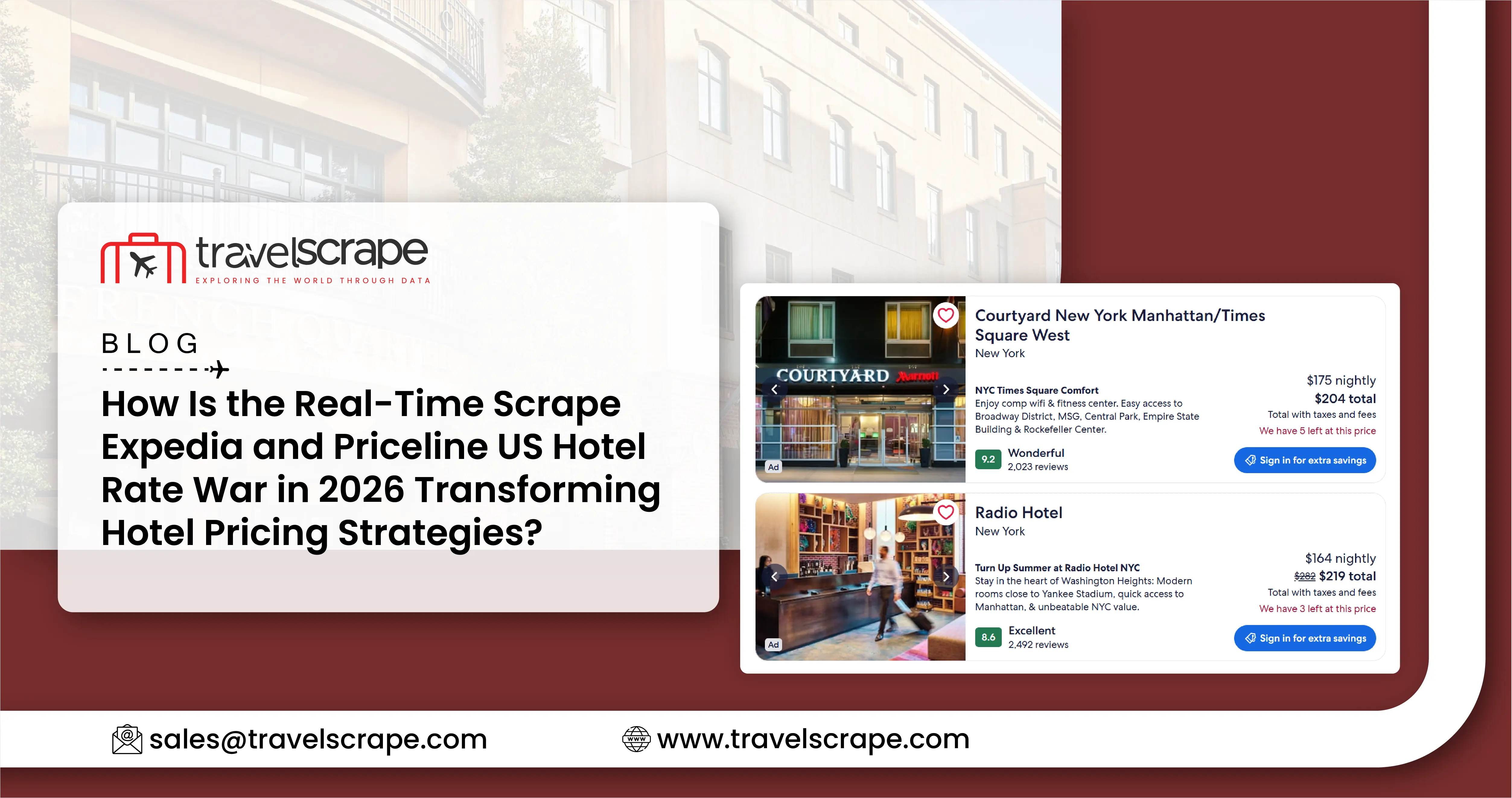 Real-Time Scrape Expedia and Priceline US Hotel Rate War in 2026